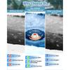 Auto On/OFF 1000W Floating Pond Deicer Heater With Thermostat-Control, LED Indicator, And US Power Plug US PLUG