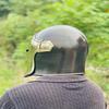 Silver Black Barbuta Helmet 18g Mild Steel Visored Helmet for LARP, Cosplay  Halloween Costume  Warrior Helmet ~ Best Gift