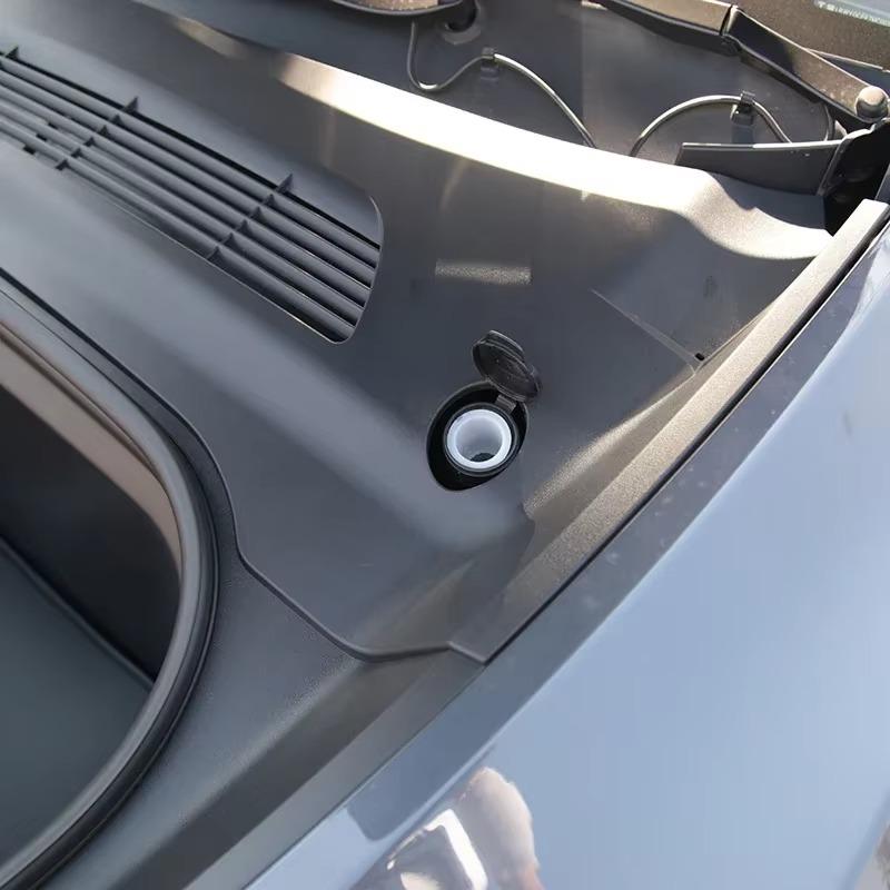 Scheibenwischerwasser-Filternetz für Tesla Model Y 21-24 Front Haubenfilter Wischwasserbehälter Einfüllstutzen Trichter Netz Model Y Juniper 2025 Teile