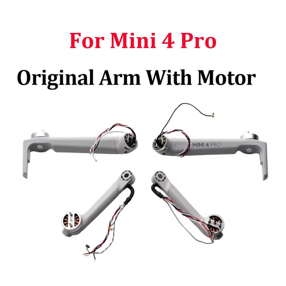 Original Motor Arm For DJI Mini 4 pro Replacement Left Right Front Rear Arm Shaft Full Half Arm Shell For MINI 4PRO Repair Parts