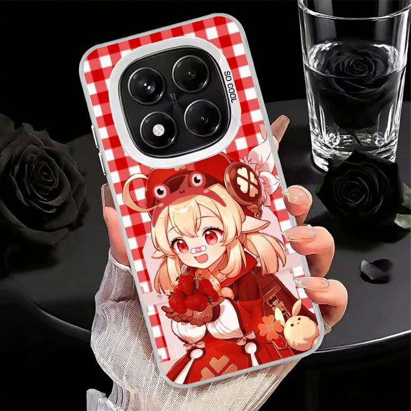 

Genshin Impact Klee Soft Phone Case for Xiaomi Redmi Note 13 14 15 Pro Plus 12S 12 11S 11 11T 10S 10 Shockproof Cover Back Shell Redmi Note 11T 5G