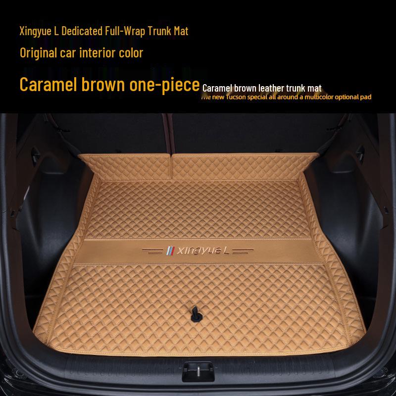 Geely Xingyue L 2025 Full Coverage Trunk Mat - Zhiqing Car Tail Box Modification