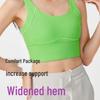 Women's High-Intensity V-Neck Open Back Sports Bra