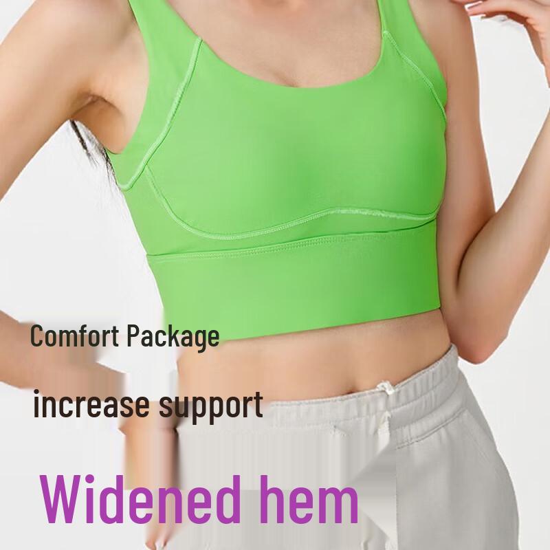 Women's High-Intensity V-Neck Open Back Sports Bra
