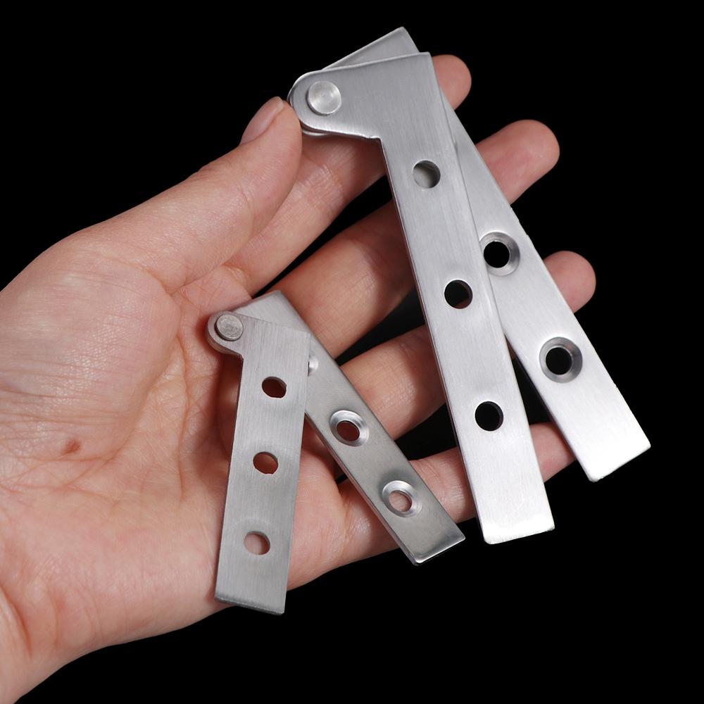 2PCS Chicken beak Hidden Hinges Inset Damping Pivot Hinge Invisible Door Pivot Hinge  Furniture