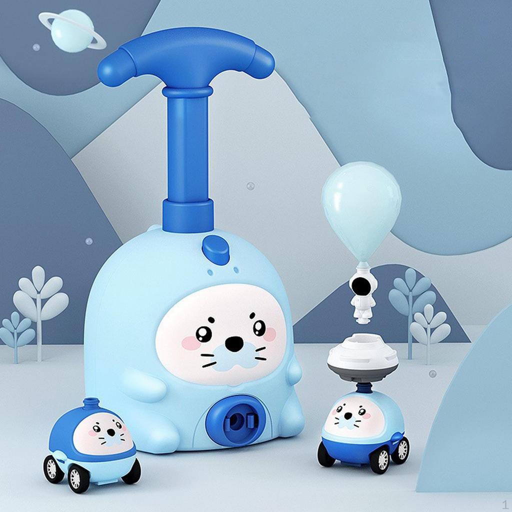 Balloon Car, Pump, Car Kit, Birthday Gift, Educational Toy for 3-4 Year Old Boys And