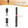 Phillips Impact Screwdriver Bit 1/4" Hex Shank Magnetic Cross Head Drill Bits S2 Steel Screw Driver for Impact Power Drivers
