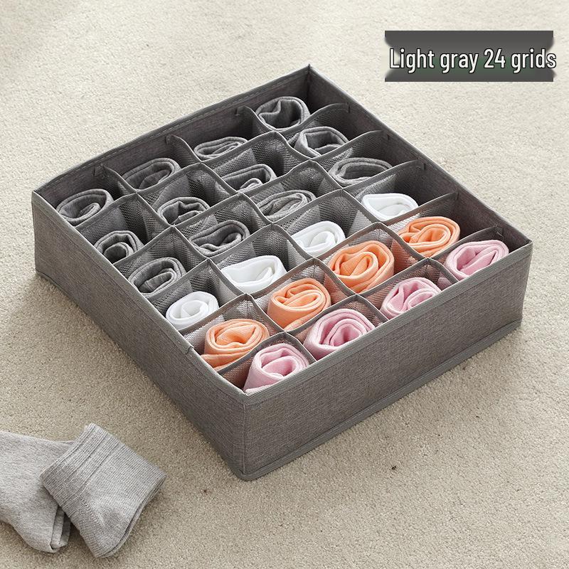 High-Elastic Foldable Mesh Underwear & Socks Organizer