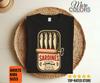 Sardines Shirt, Vintage Wild Caught Olive Oil Tin Tee, Tinned Fish Lover Gift, Unisex Apparel, Birthday Present, Crewneck Top, Foodie Outfit