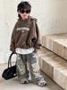 Kids' Fleece-Lined Wide-Leg Jeans