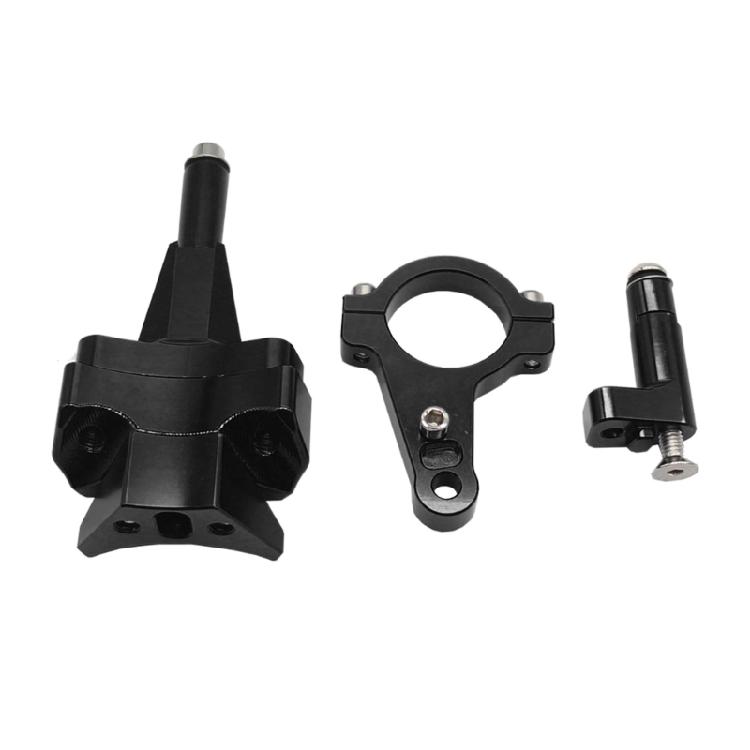 

Для Ninja400 Амортизатор рулевого управления Амортизатор Зажим вилки Крепежный кронштейн Фиксация ноги чёрный