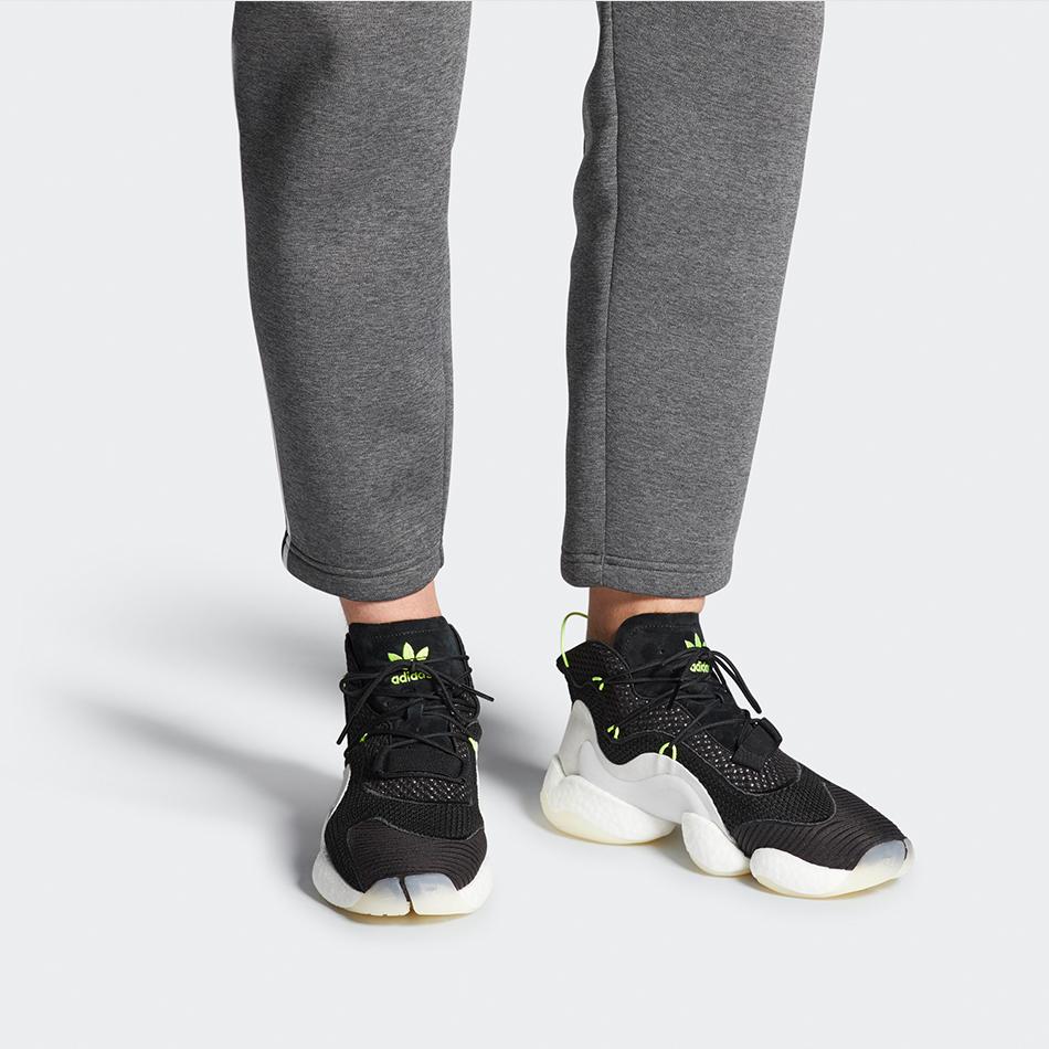 Adidas Crazy BYW 'Core Black' (Unisex) Core Black / Cloud White / Solar Yellow Casual Shoes B37549