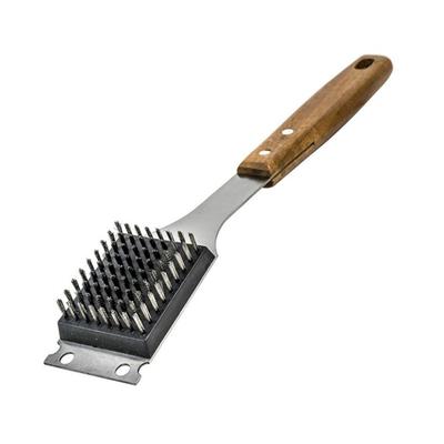 Steel BBQ Brush Grill and Scraper BBQ Cleaner Brush Perfect Tools - Rust Resistant Stainless Steel Barbecue Cleaner