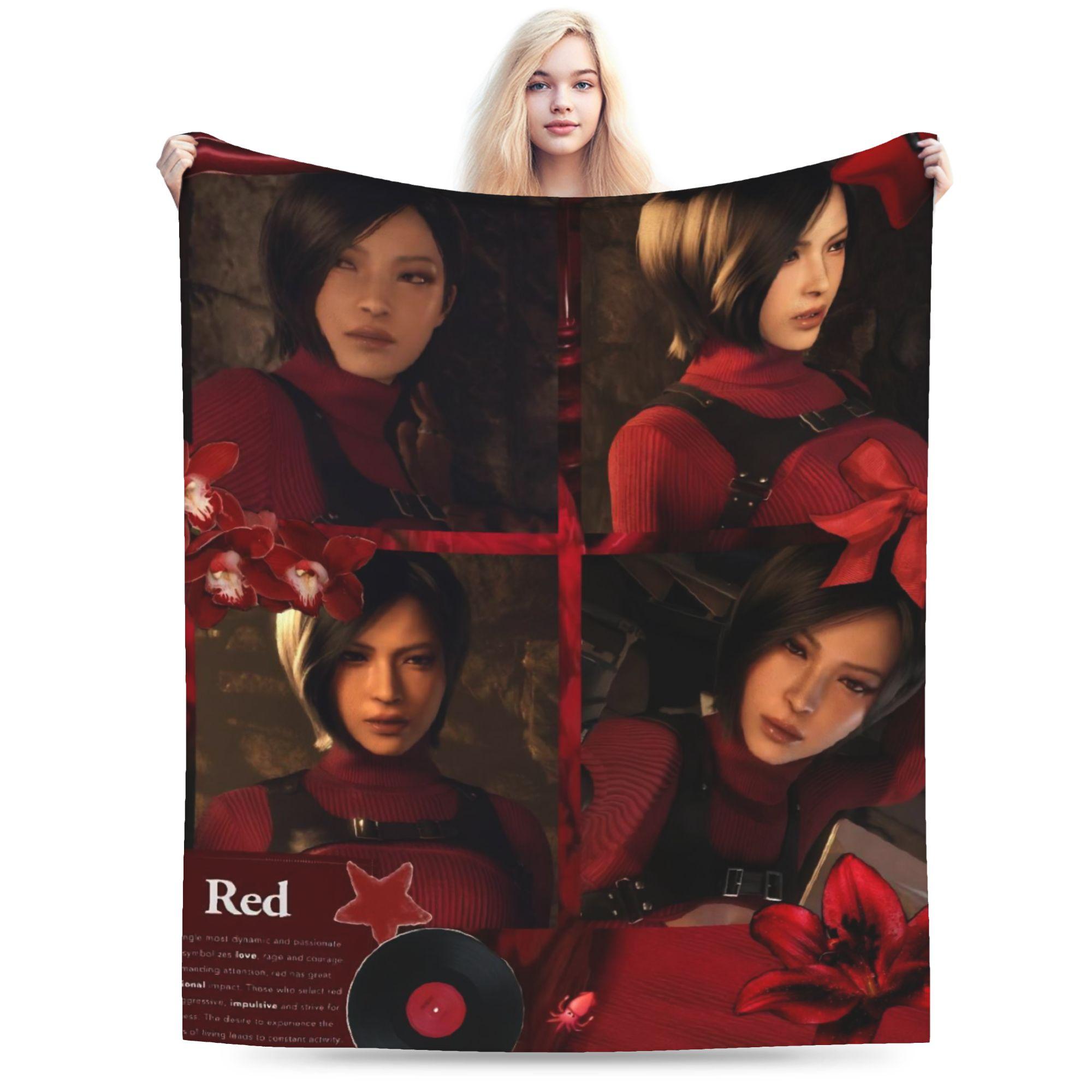 

Super Soft Residents Evils 9 Requiem Game Fans Throw Blanket Premium Fleece Flannel Blanket Fuzzy Plush Blankets All Season Use 75x90cm