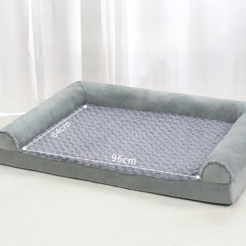 Universal Removable and Washable Pet Sofa Dog Mat for All Seasons  Arctic Velvet Dog Bed  Thickened and Warm Cat Bed  Dog Autumn and Winter Mat
