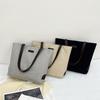 New women's bag fashion trend literary cotton and linen bag large capacity shoulder bag versatile casual canvas handbag