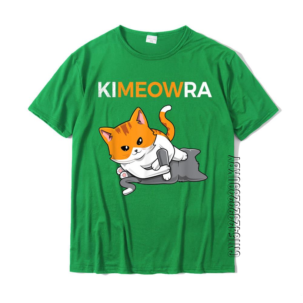 Jiu Jitsu Kimura Cute Kawaii Cat Funny BJJ T-Shirt Hip Hop Top T-Shirts T Shirt For Men Wholesale Cotton Party T Shirt