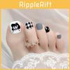 Cute Girls' Forest Style Nail Stickers For Fingers And Toes J9