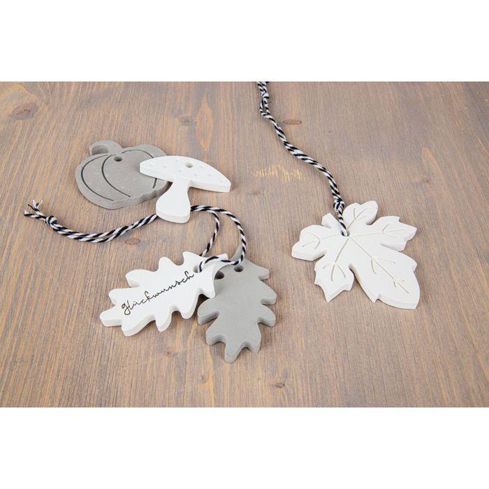 Silicone Mold - Mushrooms, Pumpkins and Leaves - 7 Shapes