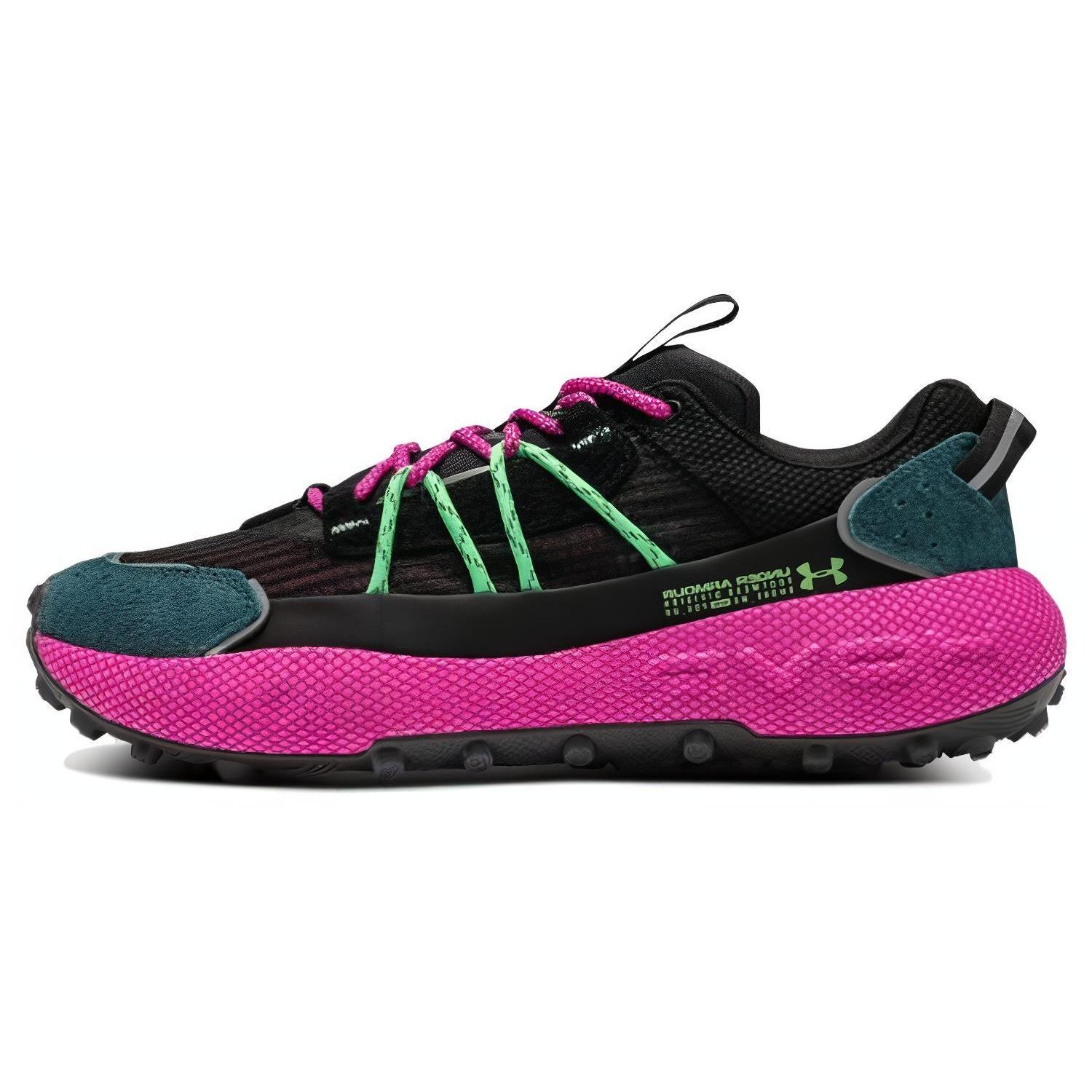 Under Armour Fat Tire Venture Pro Black Pink Unisex 3027212-401 EU 45