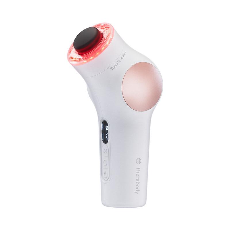 

Therabody TheraFace PRO: Facial Fascia Gun with Red & Blue Light Therapy for Home Beauty & Relaxation. білий