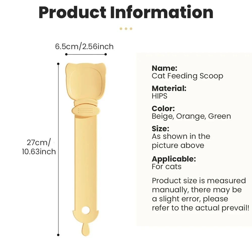 Cat Strip Feeder Spoon Long Handle Cat Food Strip Squeezer Pet Meat Mud Food Squeeze Treat Dispense Spoon For Cats Pet Supplies