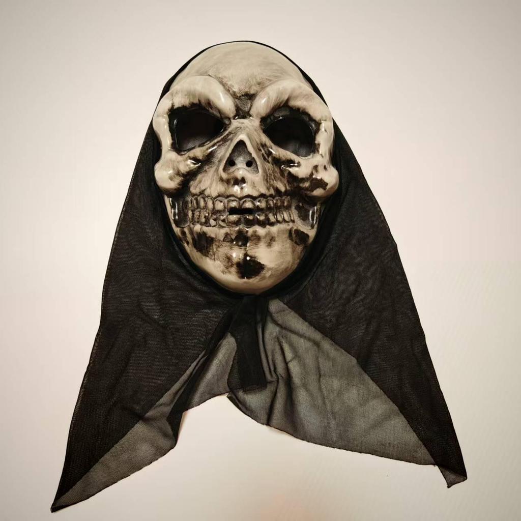 Halloween Skull Mask: Scary Prank Prop for Haunted House