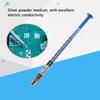 0.3ml Conductive Silvery Paint Pen for PCB Circuit Restoring Circuit Trace Conductive Adhesive Pen for Electronic Components DIY