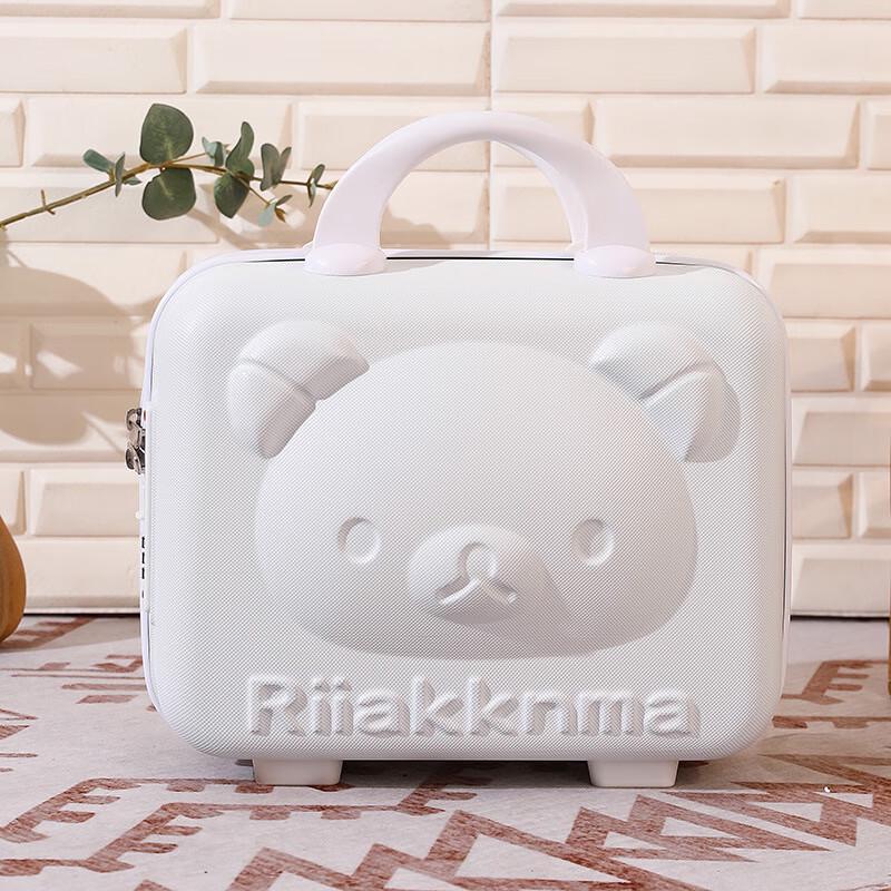 KANDEXS Cartoon Bear Mini Luggage Case 14 Inch
