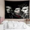 Vampire Diaries Print Tapestry, Backdrop, Easy Setup, Ideal for Bedroom, Office & Living Room, with Aesthetic Wall Hanging Decor.