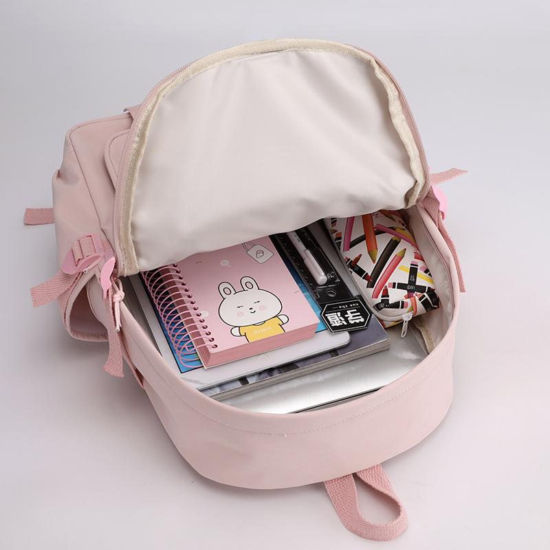 Zaino Graffiti Vintage per Donne Uomini Traspirante, Durevole, alla Moda Zaino Scolastico con Scomparto per Laptop