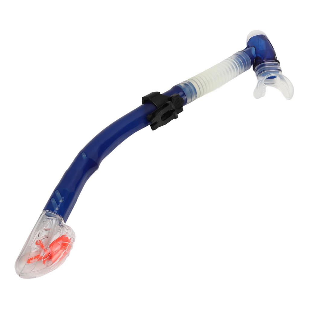 Dry Snorkel Tube PVC Silicone Easy Breath Lightweight Swimming Snorkel Tube for Diving Enthusiast