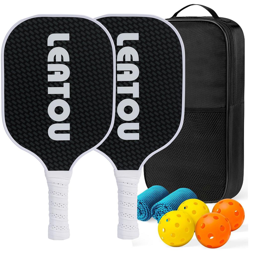 Glass Fiber Peak Racket 10mm Thick Pp Honeycomb Material Uv Printing Carbon Fiber Set