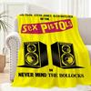 Rock Band S-Sex P-Pistols Wurfleichte 240g Flanelldecke Weich Hautfreundlich für Sommerkühlung