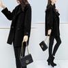 2024 Autumn/Winter Plus Size Slimming Wool Coat for Petite Women