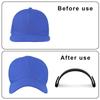 Durable Hat Brim Shaper Tool, Reusable Cap Visor Bender for Baseball Caps, Shape Retainer Headwear Accessory