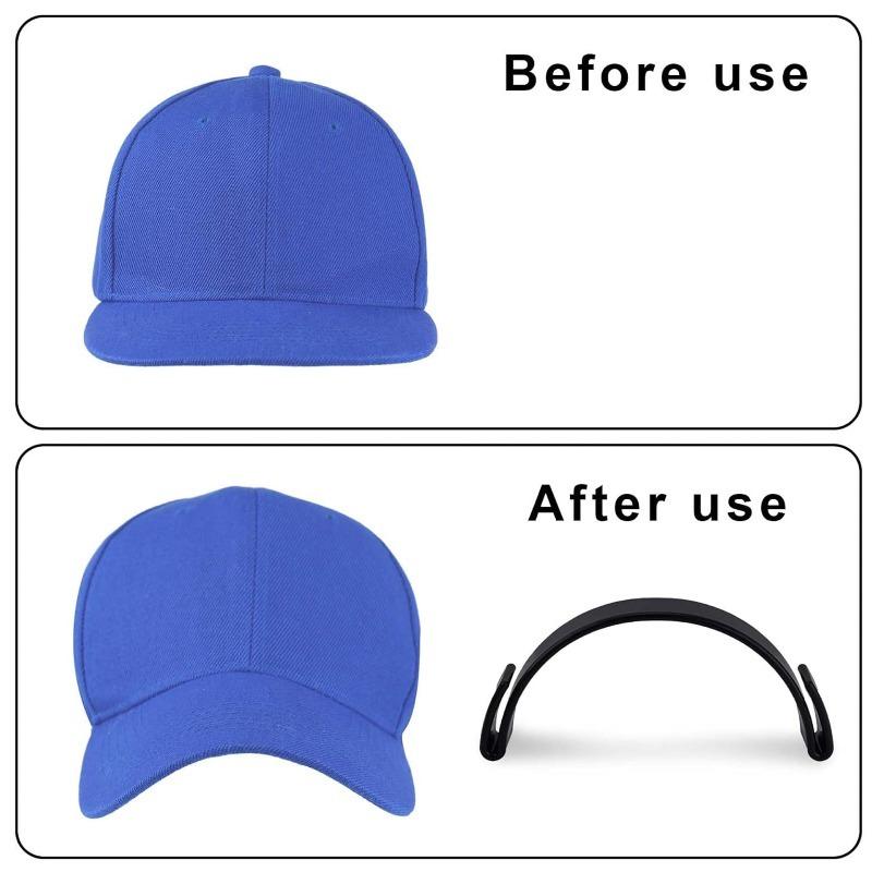 Durable Hat Brim Shaper Tool, Reusable Cap Visor Bender for Baseball Caps, Shape Retainer Headwear Accessory