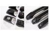 Carbon Fiber Pattern Door Handle Covers for Jeep Grand Cherokee - Black/Silver