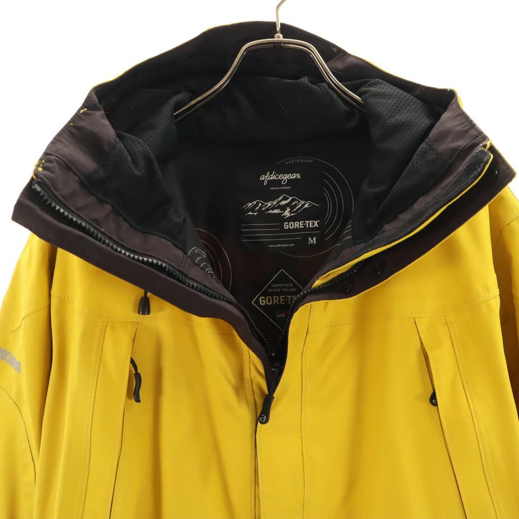 AFDICEGEAR Skiing Gore-Tex Jacket M Yellow Men's Used
