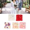 Künstliche Blumenwandpaneele Simulation Seidenrose Blumenwanddeko für Hochzeitsfeier Bühne Hintergrun