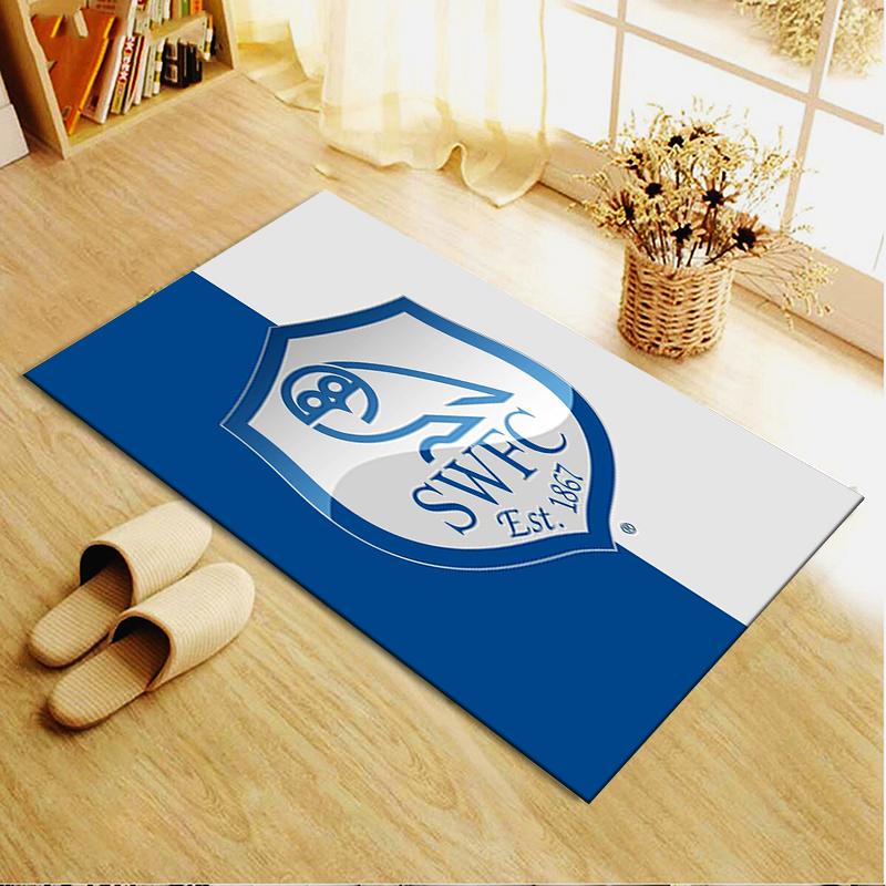 2025 New sheffield wednesday Carpet Rug for Living Room Bedroom Home Sofa Decoration,Kids play Non-slip Floor Mat84