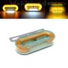 12V/24V 12 LED Car Truck Side Marker Lights Car External Lights Signal Indicator Lamp Warning Tail Light 3 Modes Trailer Lorry
