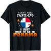 Panamanian Flag I Panama Flag I Vacation Panama Cotton Men T Shirt