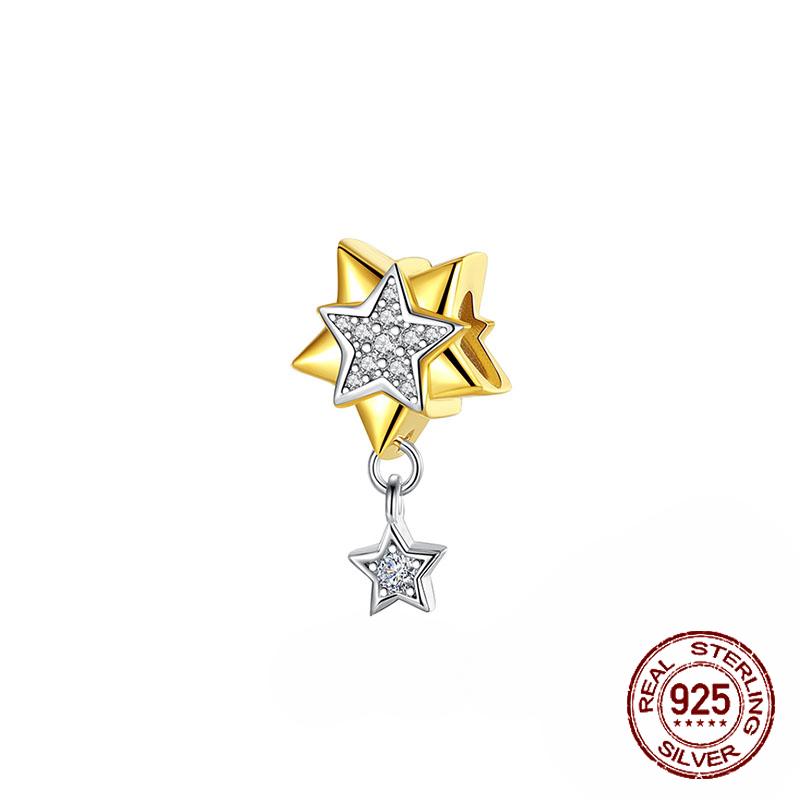 Copper Beads Angel Wings Swan Of Love Heart Charms Fit Original Bracelets Women Diy Jewelry Gift Bracelet