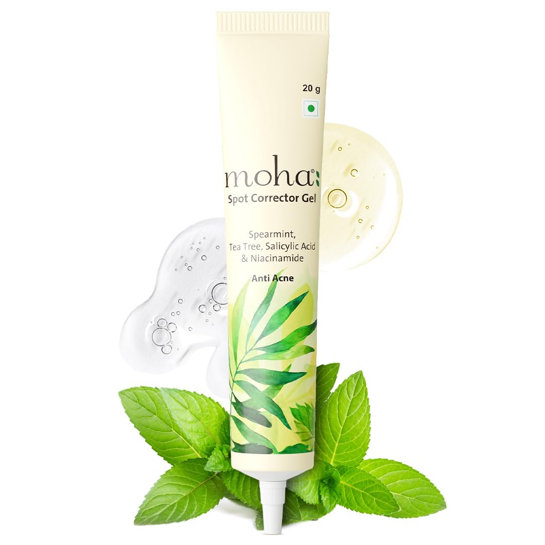 

Moha Spot Corrector Gel 20 g Pack of 1 – Gentle Ayurvedic Acne Treatment for Clear Skin