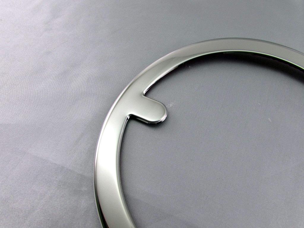 BRIGHTZ Finish Stainless Steel Plated Gas Tank Ring for Toyota Thor Custom Thor Custom Ultra-Mirror M900S/M910S (1 Piece) [FUELLID-096]