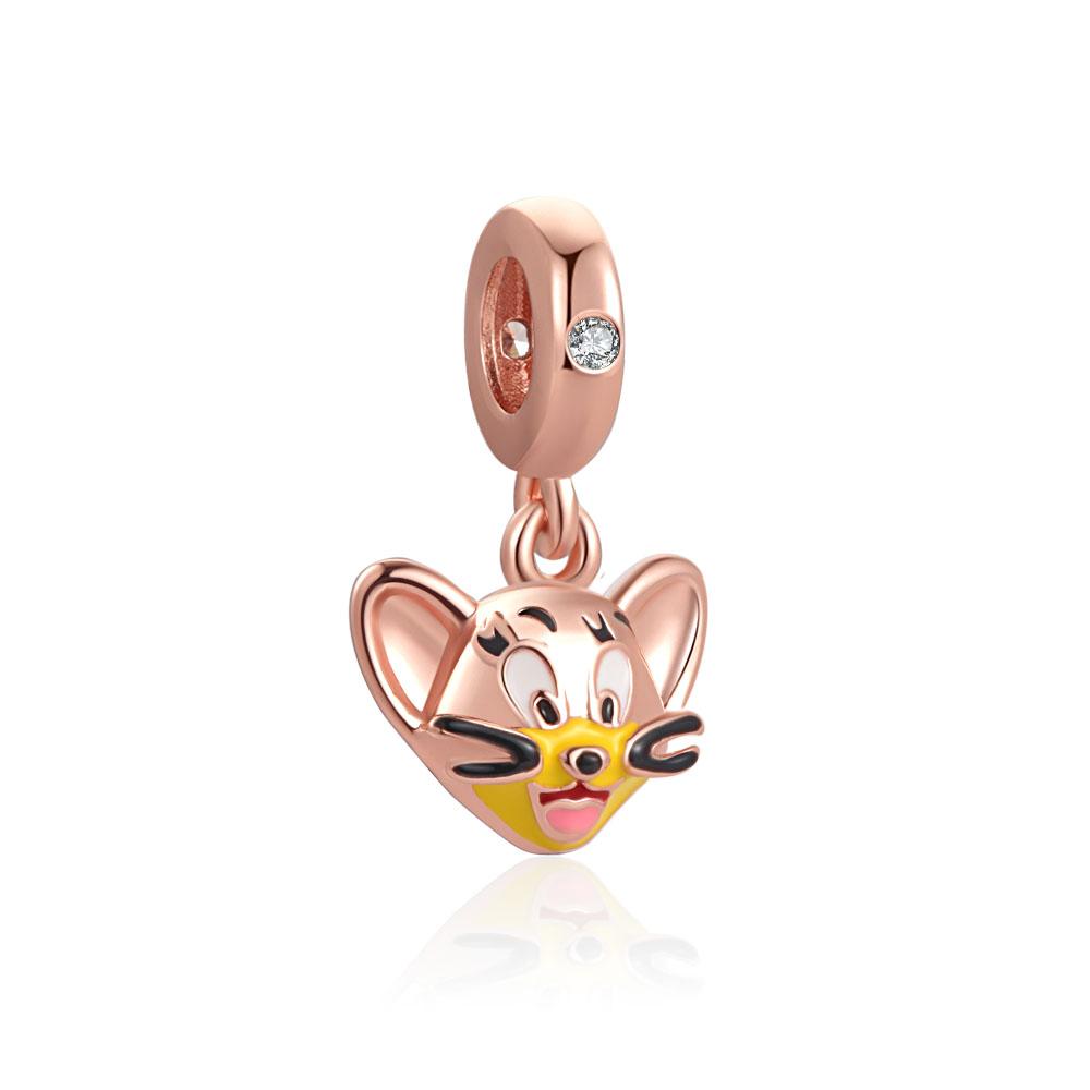 Sparkling 925 Silver Cartoon Series Charm Bead Fit Original Bracelet Necklace DIY Fashion Women Jewelry Accessories