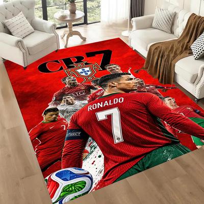 Cristiano Ronaldo Floor Rug Office Rug Suitable For Dining Room Kitchen Balcony Playrooms Antislip Rug Office Home Decor