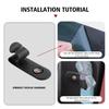 Multifunctional Car Mounting Bracket Umbrella Holder Clip Hook For Alfa Romeo Giulia 147 Mito 156 159 166 GT Stelvio Brera