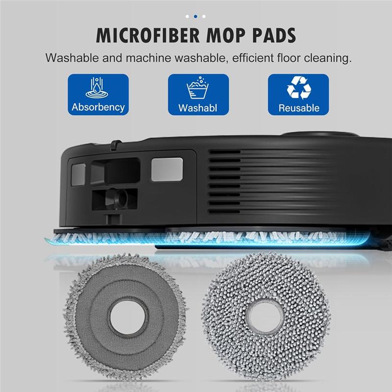 A65T-Für Roborock Q Revo S/Qrevo Plus/Qrevo Pro/Qrevo Maxv Saugroboter Hauptseitenbürsten Hepa-Filter Mopptuch Staubbeutel